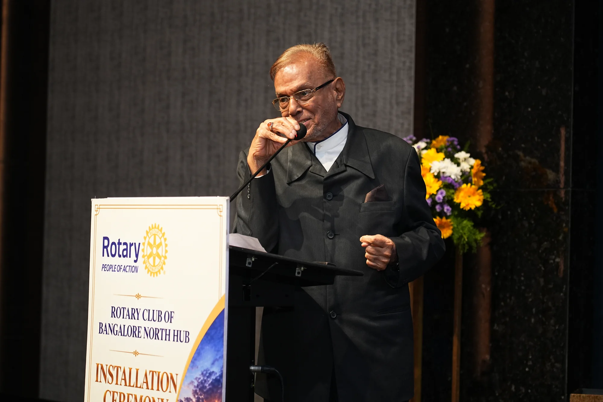 An address to the gathering at the North Hub installation
