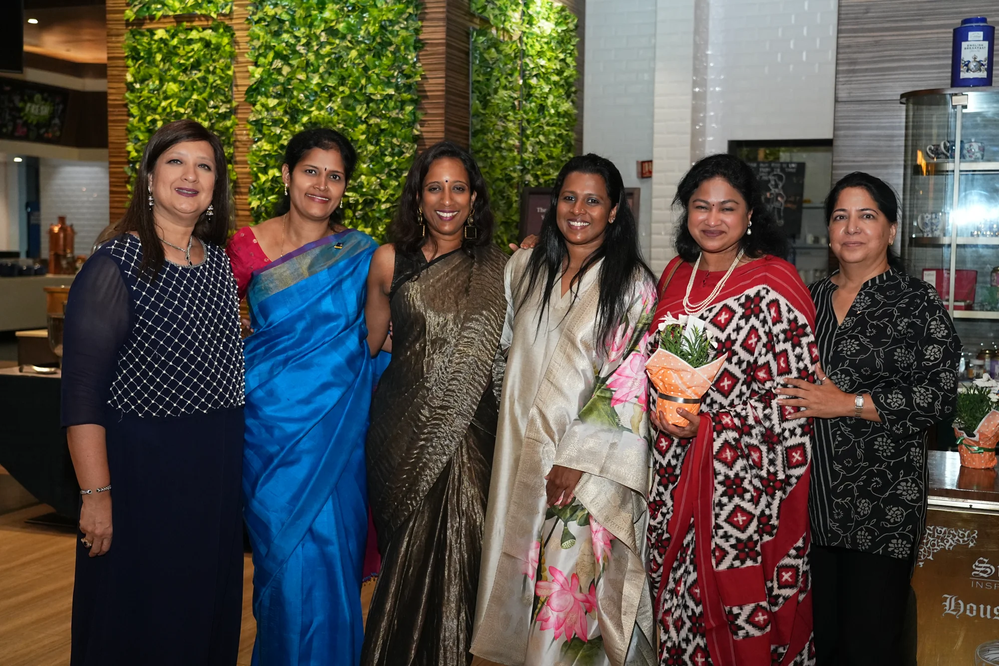 Celebrating together at the North Hub installation